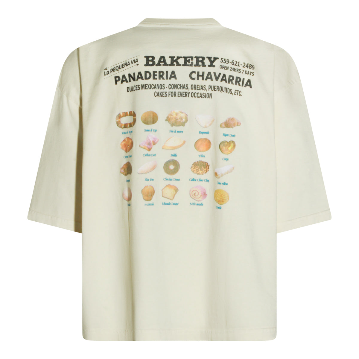 WHITE COTTON T-SHIRT