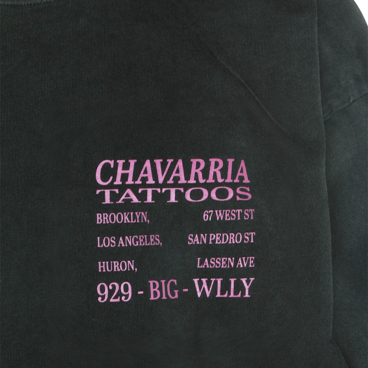 BLACK COTTON T-SHIRT