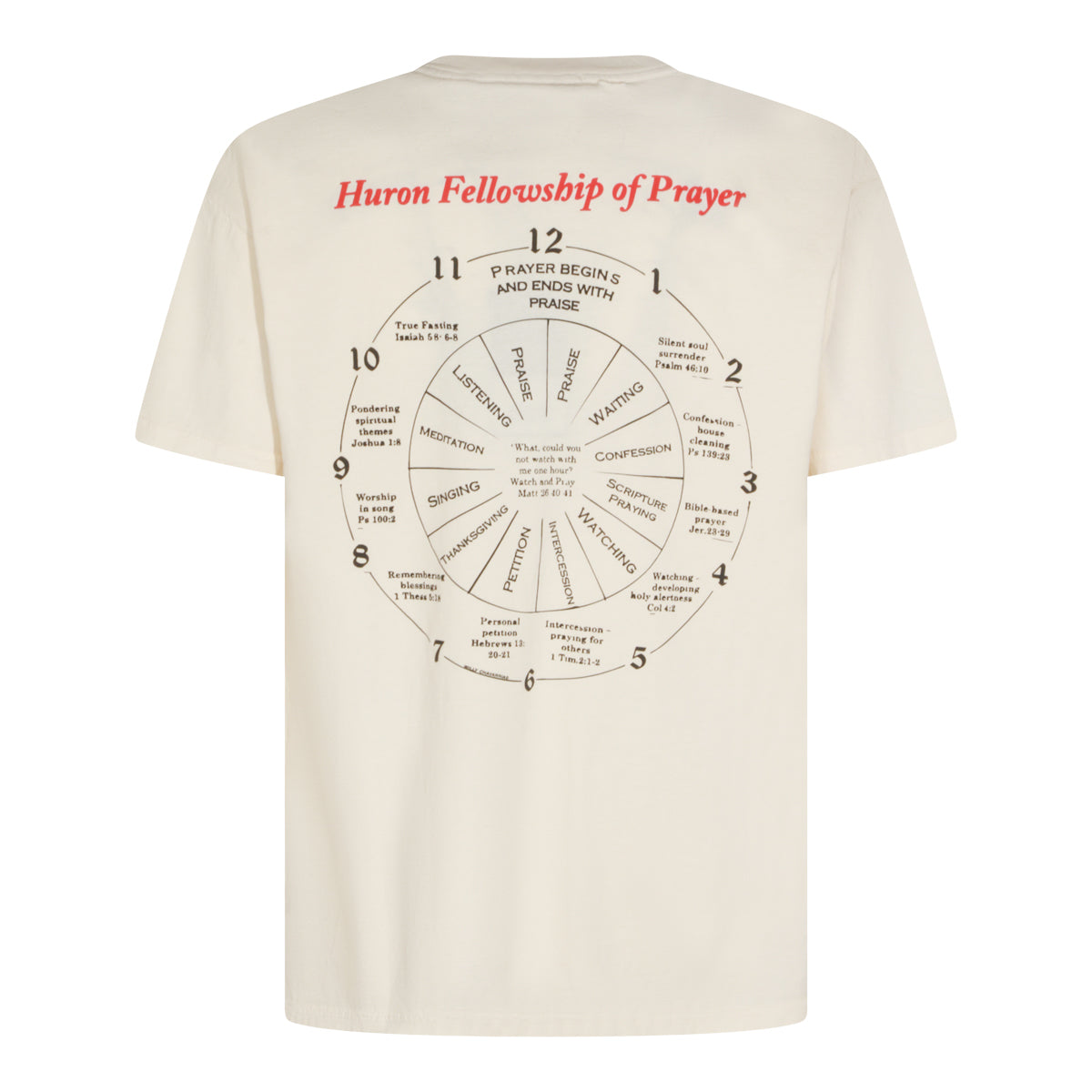 WHITE COTTON T-SHIRT