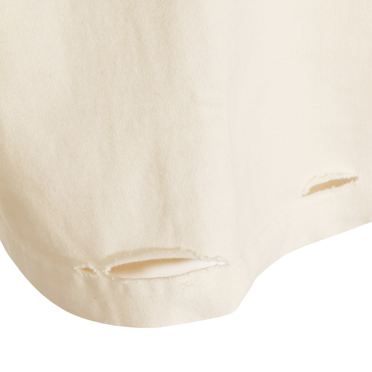 WHITE COTTON T-SHIRT