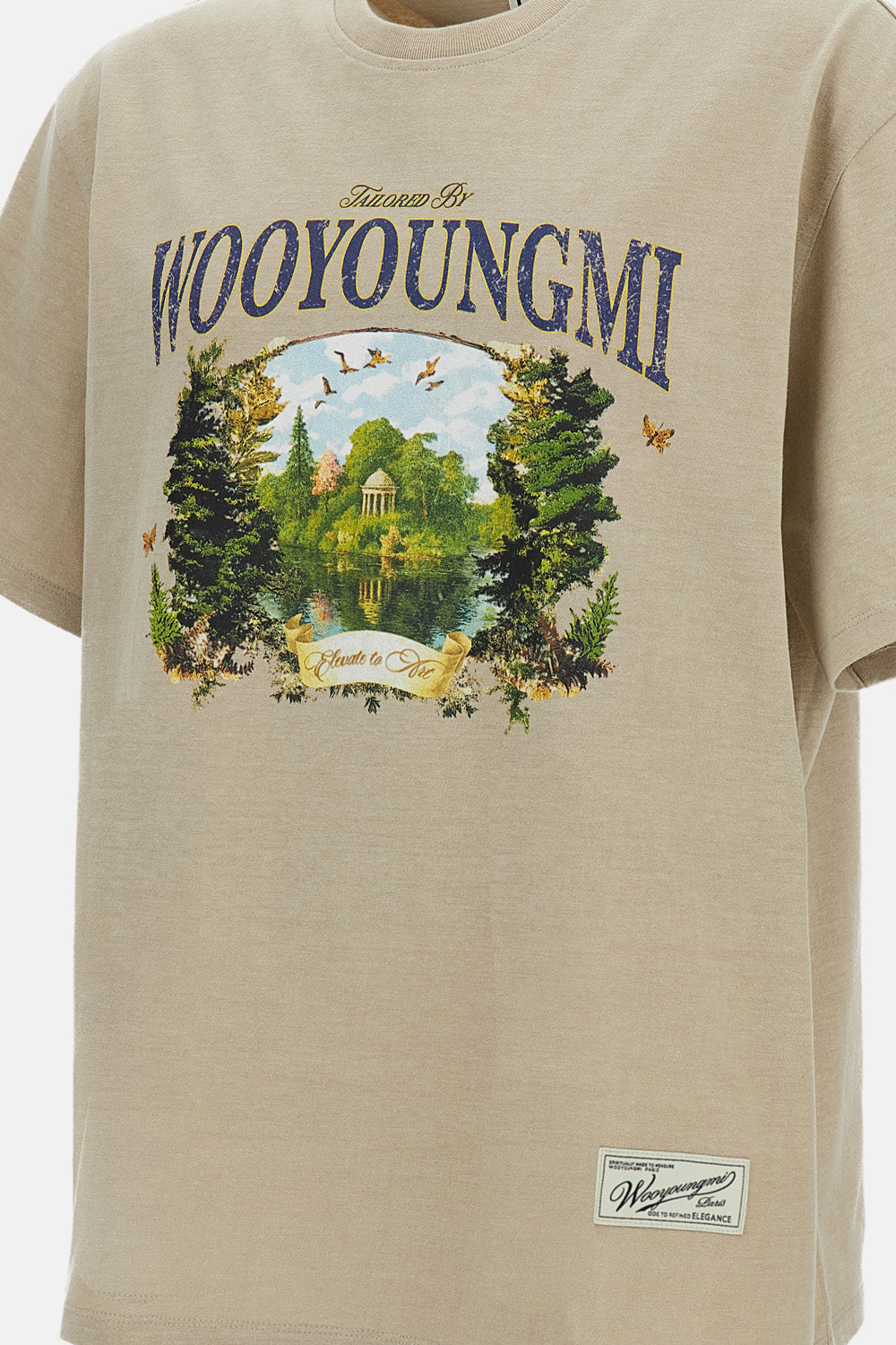 SHORT-SLEEVE T-SHIRT WITH A PRINT