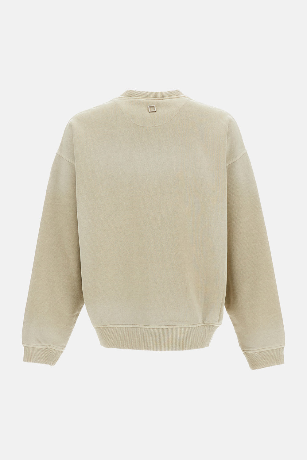 CREWNECK SWEATSHIRT WITH A PRINT AND EMBROIDERY
