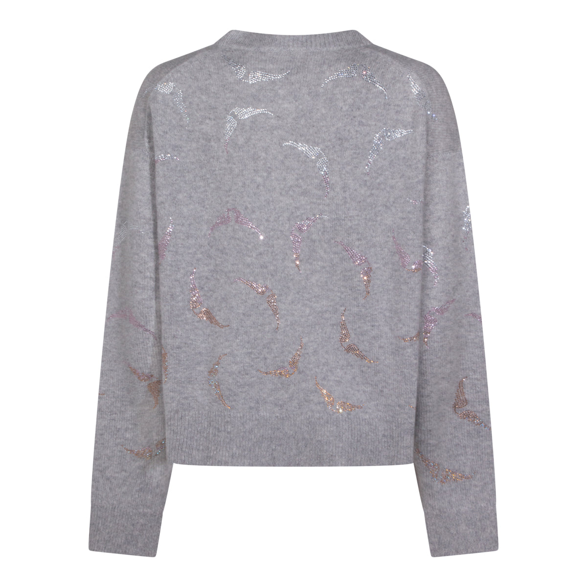 GREY CASHMERE KNITWEAR