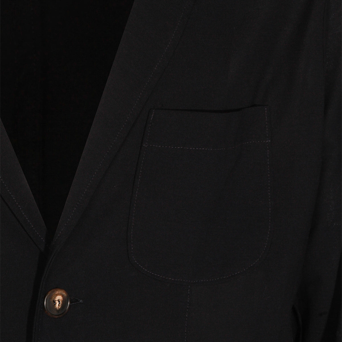 BLUE COTTON BLAZER
