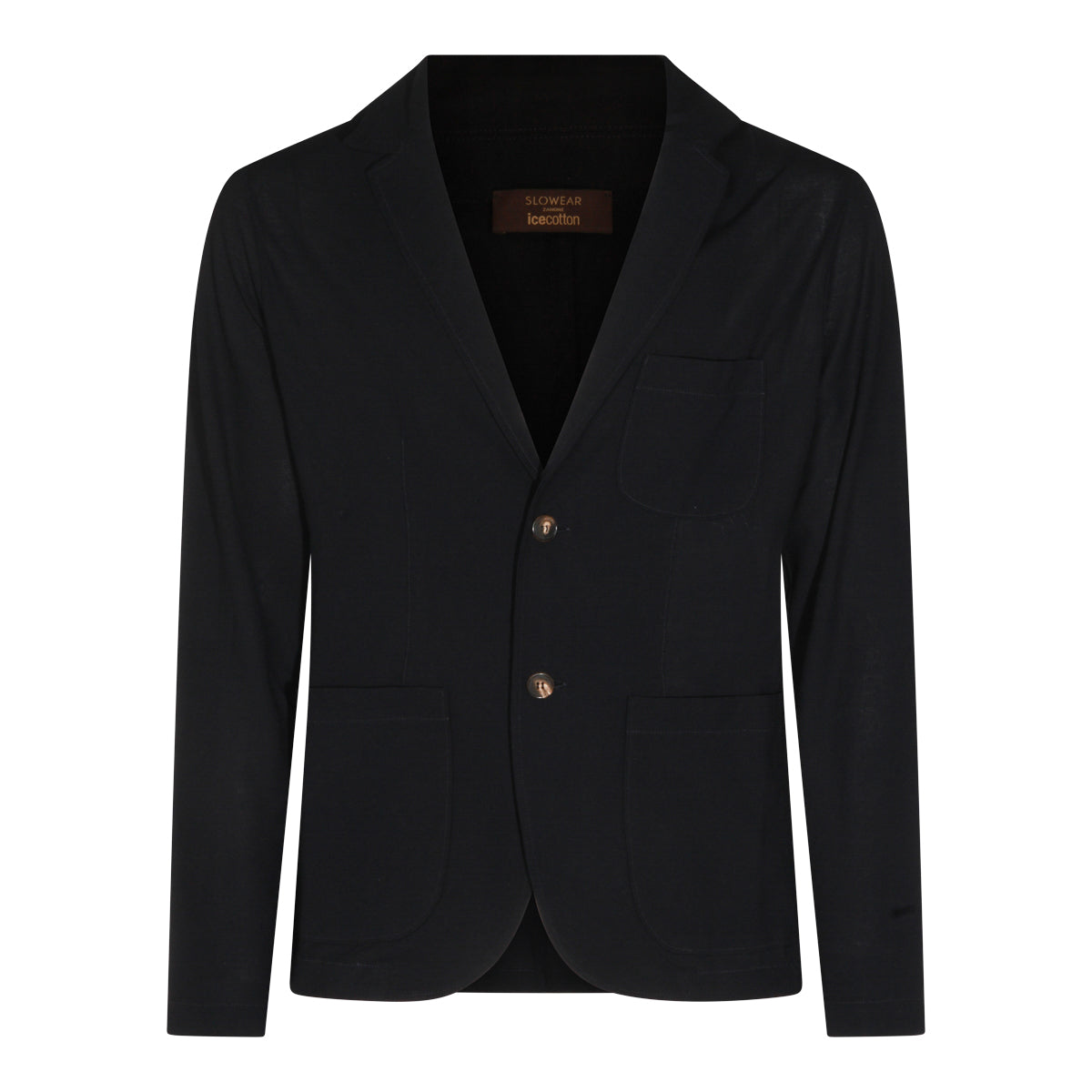 BLUE COTTON BLAZER