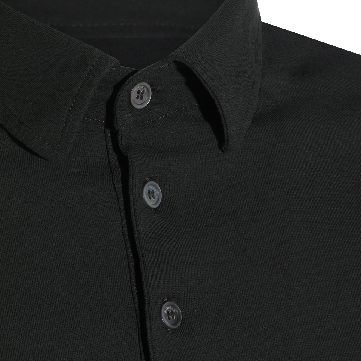 GREEN COTTON POLO SHIRT