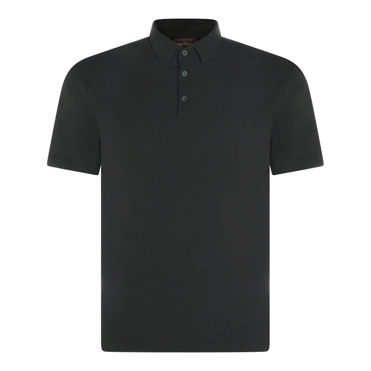 GREEN COTTON POLO SHIRT