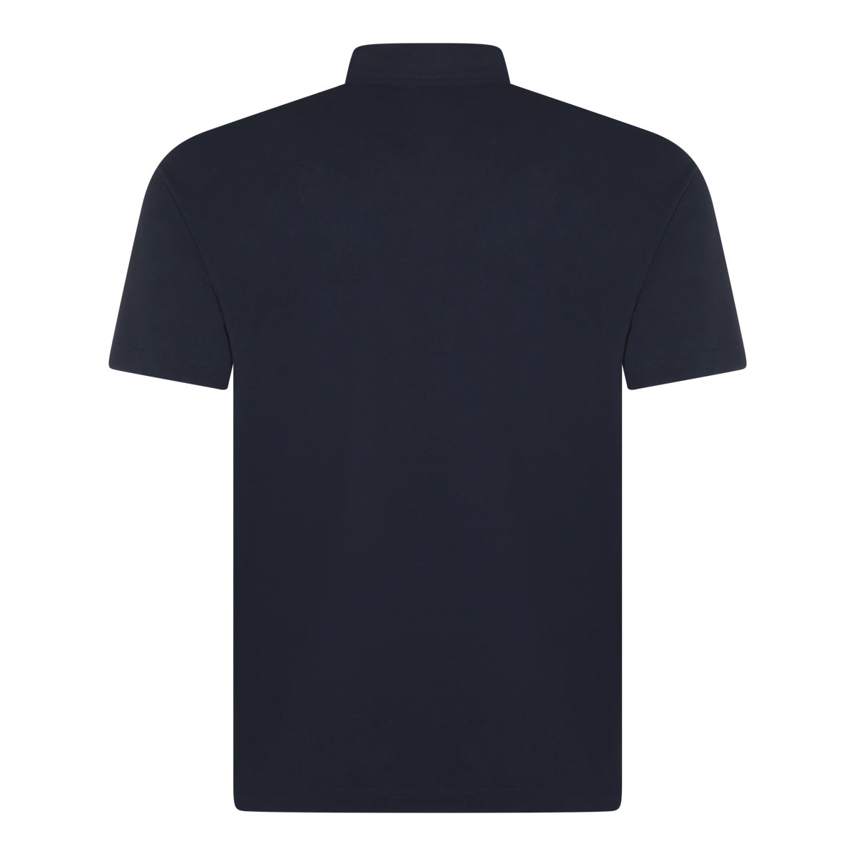 DARK BLUE COTTON POLO SHIRT