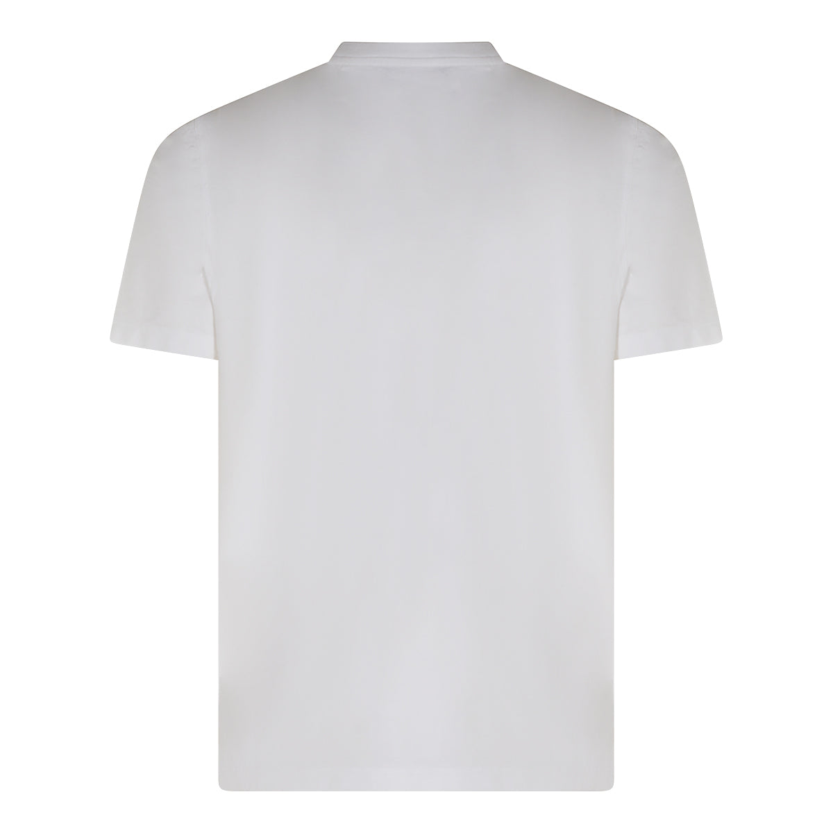 WHITE COTTON T-SHIRT