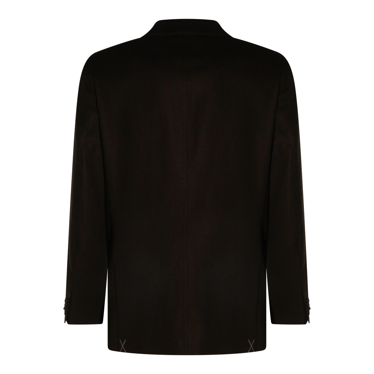 DARK BROWN LINEN BLAZER