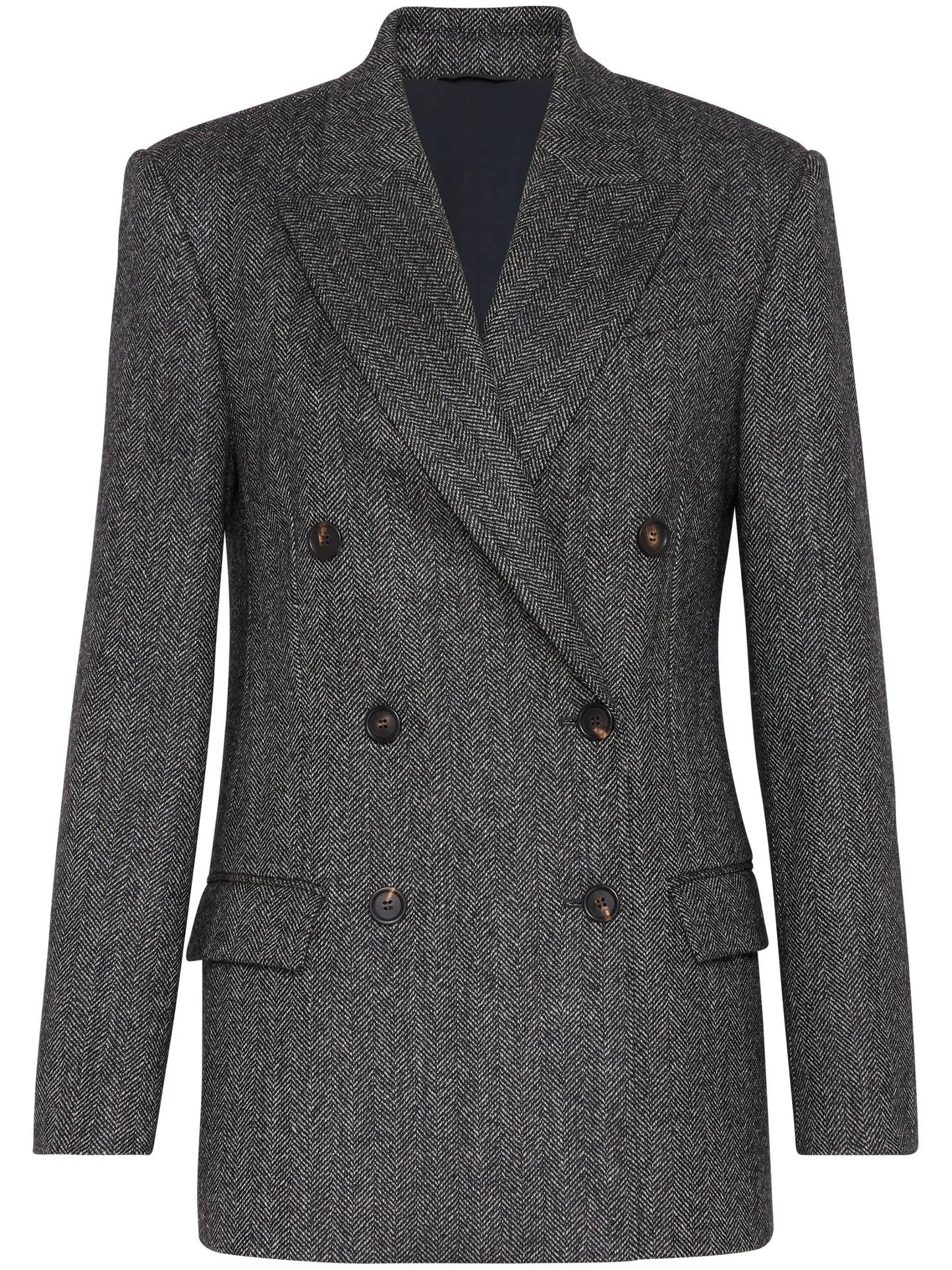 DARK GREY VIRGIN WOOL JACKET